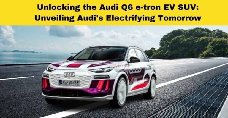 Audi Q6 e-tron EV SUV