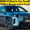 2025 BMW iX Electric Car Facelift Revealed: 700km Range and a Fresh Look